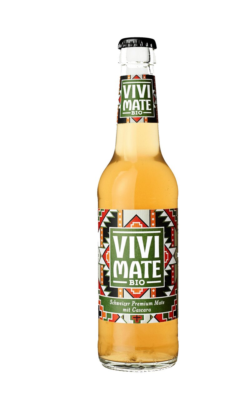 Vivi Mate Cascara Glas 33 cl Süssgetränke H J Langendorf AG