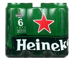 Heineken 4x6-Dosen 50 cl.