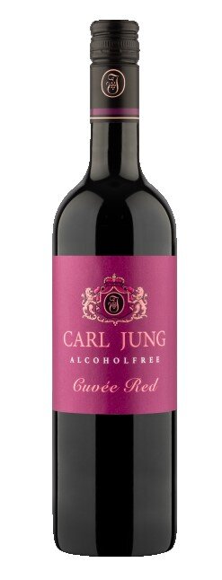 Cuvée Rot entalkoholisiert ,Carl Jung 75 cl.   
R.108053