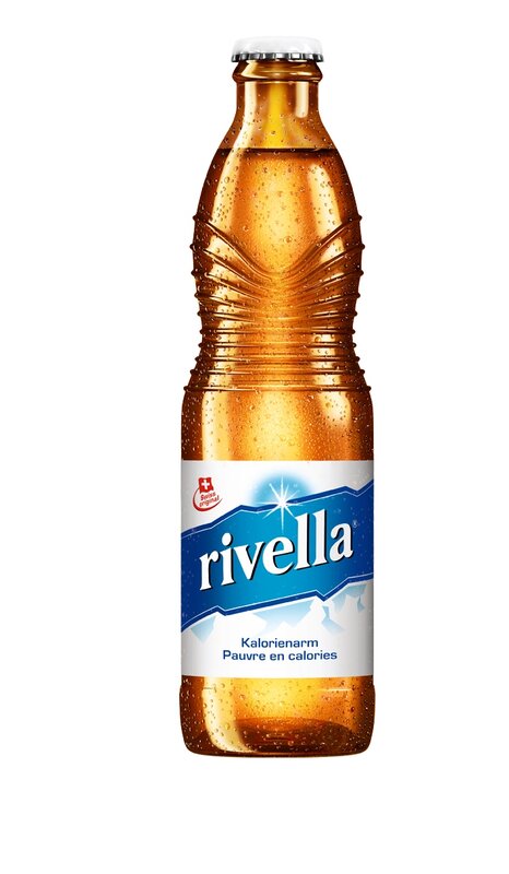 Rivella blau Glas 33 cl.   