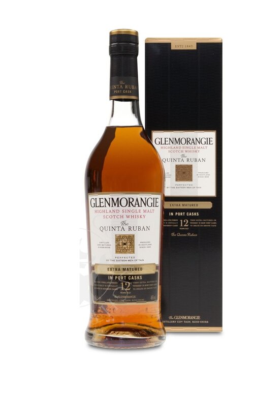 Glenmorangie 12y. Quinta Ruban 46%  70 cl. N 
GL7413/0000 Highland