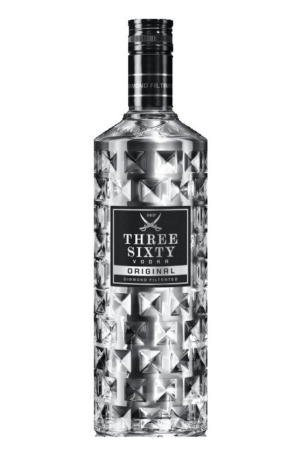 THREE SIXTY Vodka Original 37.5 %  70 cl. N 
DW7424/0042