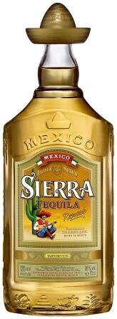 Tequila Sierra Gold Reposado 38 % 70 cl. N 
DW7450/1730