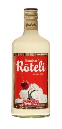 Bündner Rahm-Röteli-Likör 17 % 70 cl. N 
DW7487/2060'6 