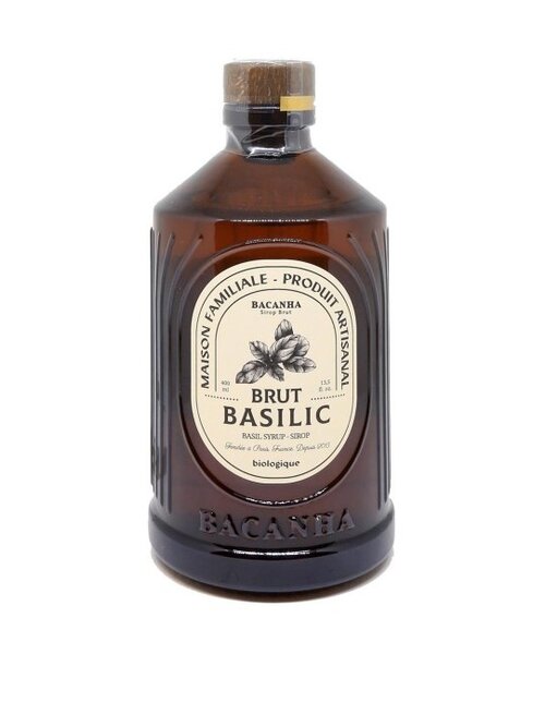 Bacanha, Sirop de Basilic, Bio 40 cl. N