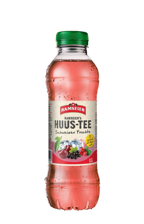 Ramseier Huustee Früchte 24-PET  50 cl. N