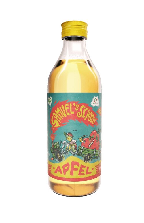 Samuel s Bio Schorle Apfel 20-Ha. 33  cl. N 