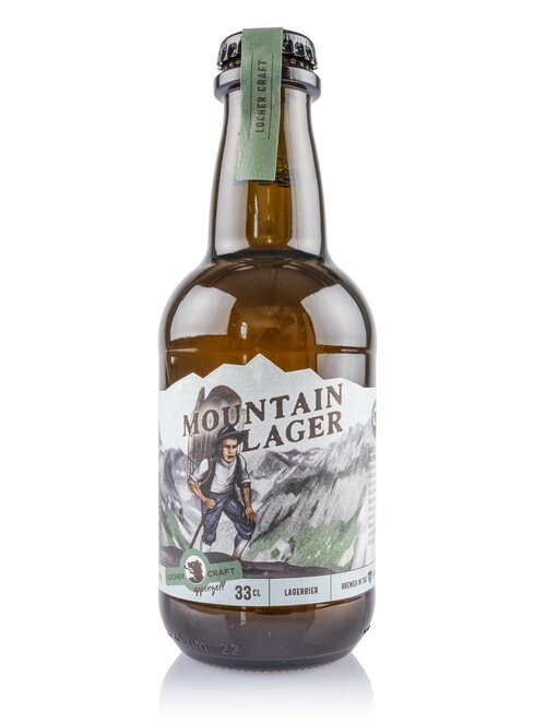 Locher Craft Mountain Lager 10-Ha. 33 cl. 