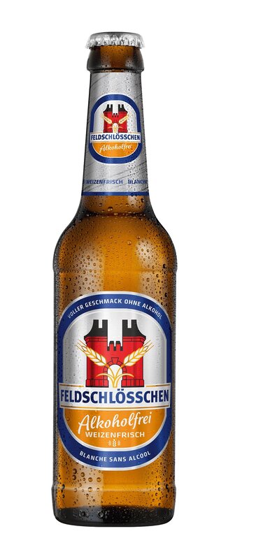 Feldschlösschen Weizenfrisch alkoholfrei 24-Ha. 33 cl.   