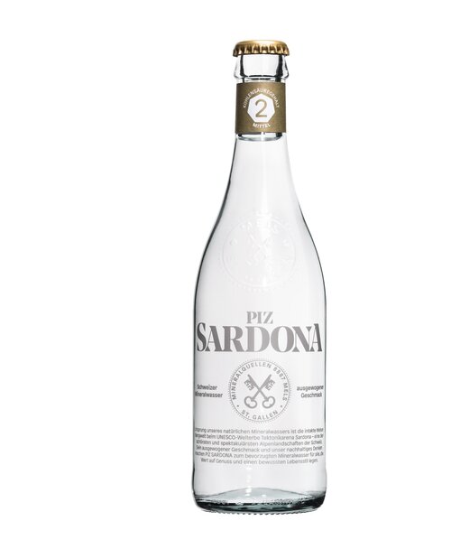 Piz Sardona Mineral mittel 2 75 cl.   