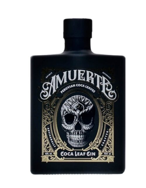 Amuerte Coca Leaf Gin Black  43 % 70 cl. N 
PU7434/5405