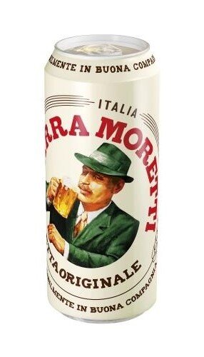 Moretti Birra 4x6-Dosen 50 cl. N 