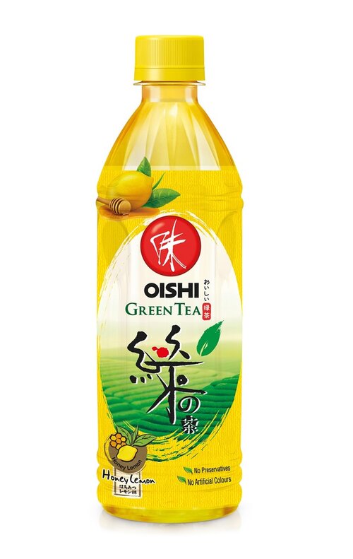 Eistee OISHI Green Tea Honig & Zitrone 24-PET 50 cl. 