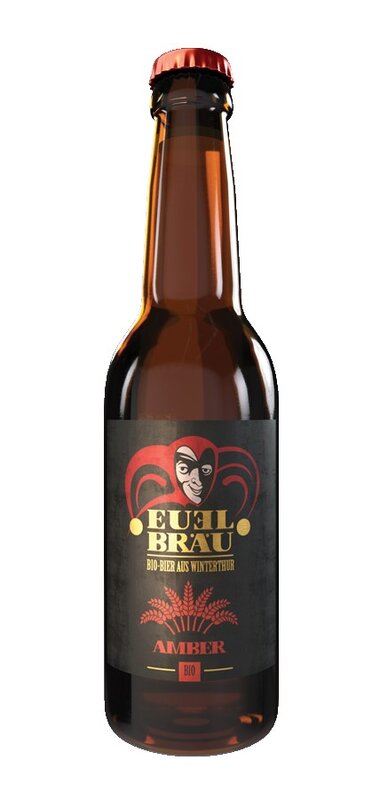 Euelbräu Amber BIO 24-Ha. 33 cl. 