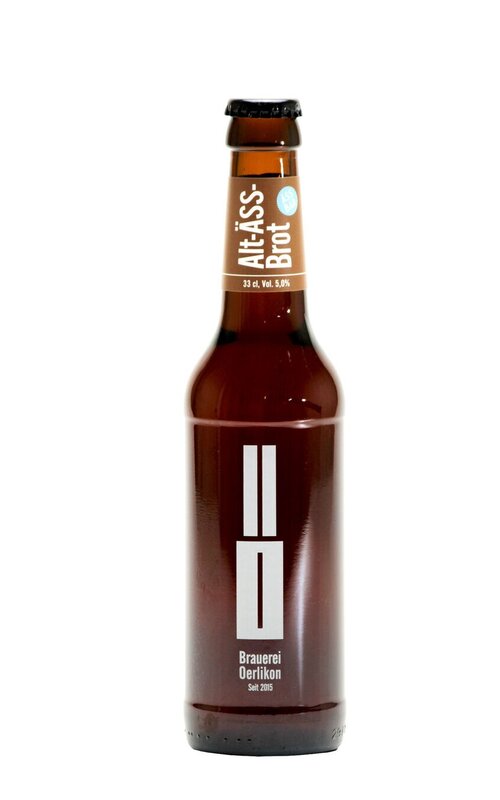 Brauerei Oerlikon Alt Äss Brot Altbier 24-Ha. 33 cl.  