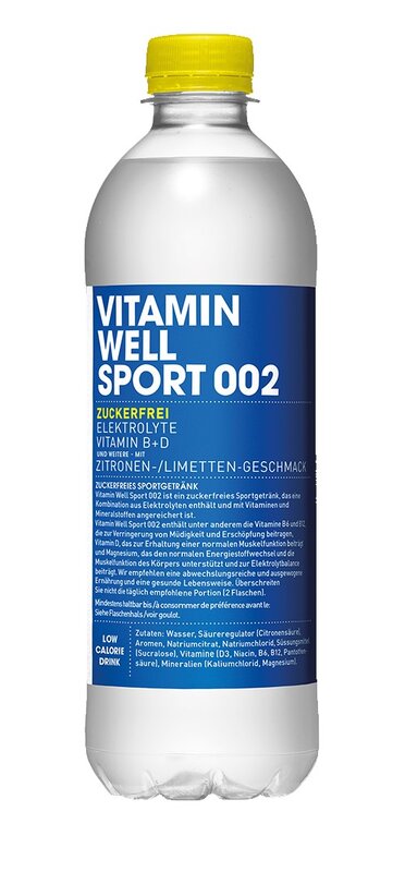 Vitamin Well Sport 002 12-PET 50 cl. N 