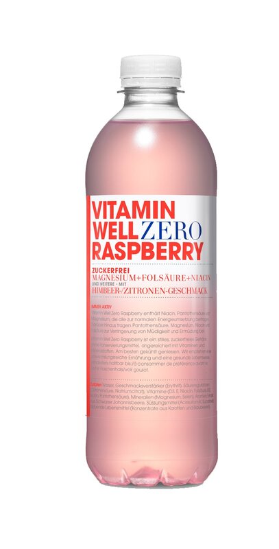 Vitamin Well Zero Raspberry 12-PET 50 cl. N 