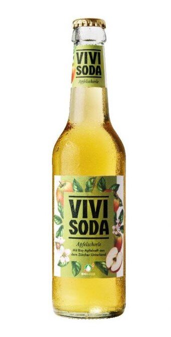 Vivi Soda Apfelschorle Bio 24-Ha. 33  cl. N 