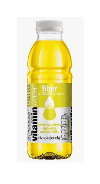 Vitaminwater Fiber Lemon, Lime & Mint 50 cl. N