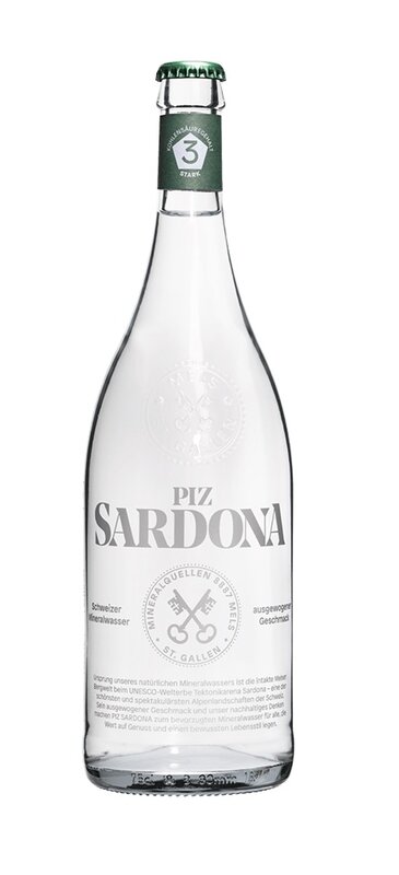 Piz Sardona Mineral stark 3 75 cl.   