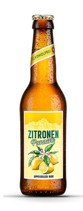 Appenzeller Zitrone-Panaché alkoholfrei 24-Ha. 33 cl.   