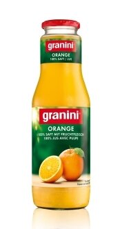 Granini reiner Orangensaft 6-Ha. Glas 100 cl. N 