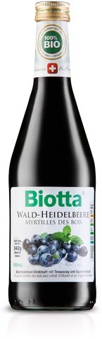 Biotta Heidelbeere 50 cl. N 