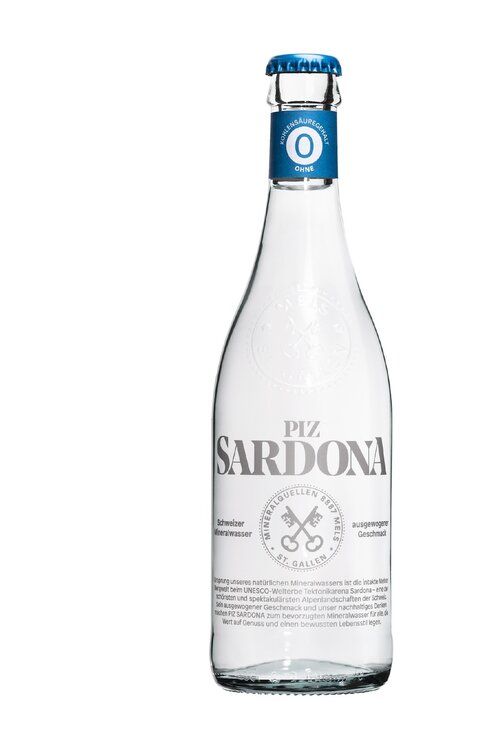 Piz Sardona Mineral ohne Co2 40 cl.   