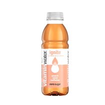 Vitaminwater Zero Ignite Peach, Mint & Koffein  50 cl. N
